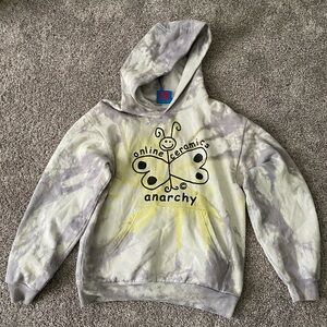 Online Ceramics Anarchy Butterfly Hoodie